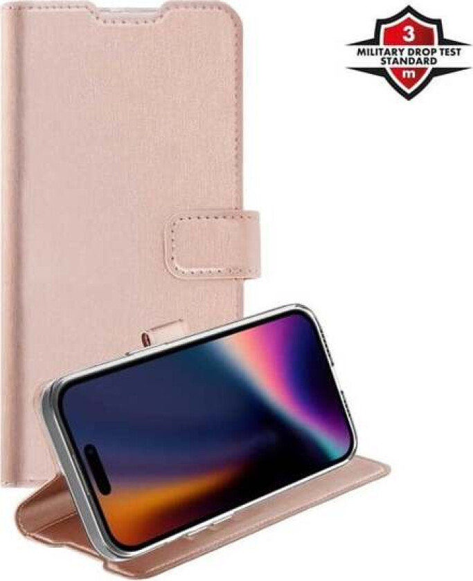 Classic Wallet Apple iPhone 15/14/13 - Rose Gold