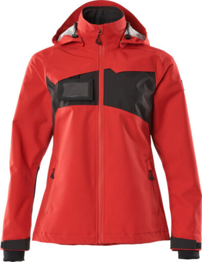 SKALLJAKKE, 4XL, SIGNAL RØD/SORT