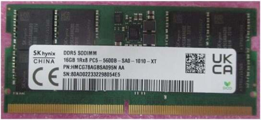 DDR5 - module - 16 GB - SO-DIMM 262-pin / PC5-22400