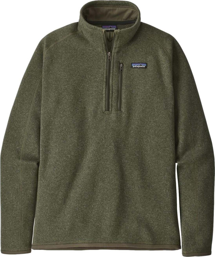 Men's Better Sweater 1/4 Zip Fleece XL, Industrial Green