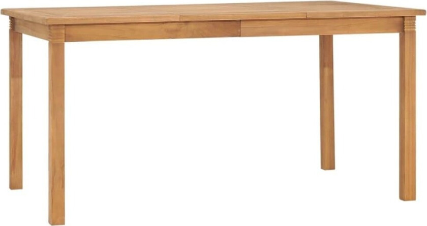 Hagespisebord 150x90x75 cm heltre teak