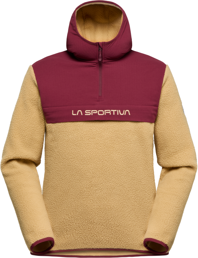La Sportiva Men's Guidance Sherpa Hoody Sandstone/Redwood
