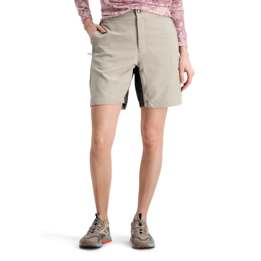 Sanne Trail Shorts 7In, softshellshorts, turshorts, dame WGREY