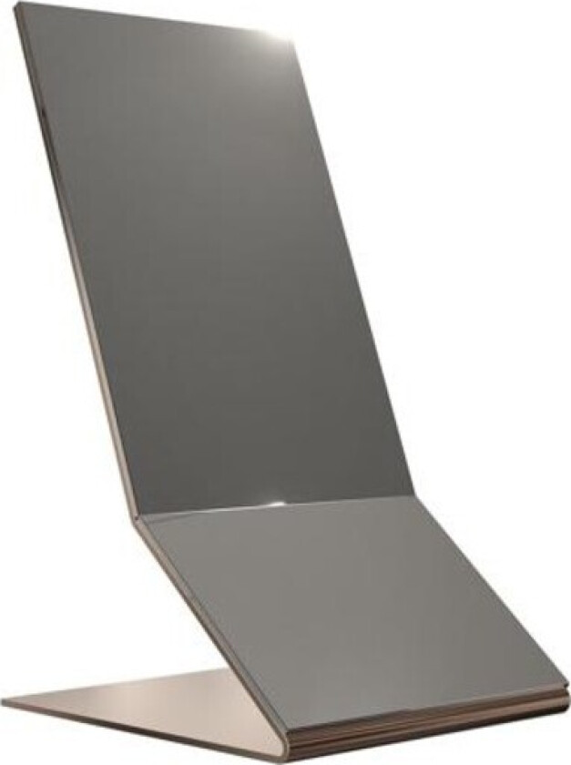 Unu sminkespeil, 10x21 cm, kobber