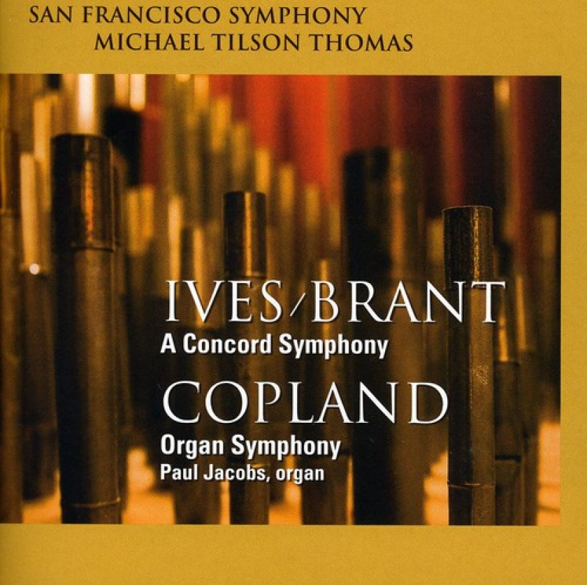 Michael Tilson Thomas, Paul Jacobs, Henry Brant, San Francisco Symphony Concord Symphony CD