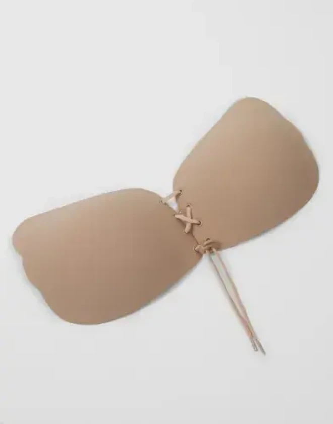 Beige - Lace-it Bra