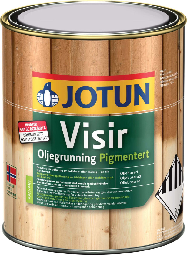 VISIR OLJEGRUNNING PIGMENT 1L