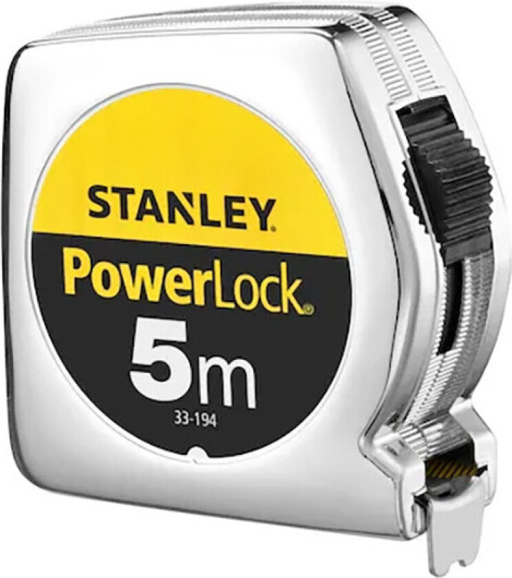 Målebånd Stanley Powerlock Classic Carbon stål (5 mx 19 mm)