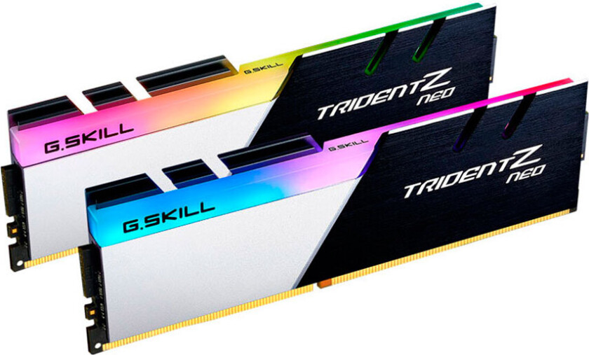 Trident Z Neo DDR4-3600 - 16GB - CL16 - Dual Channel (2 pcs) - AMD Optimized - Svart med RGB