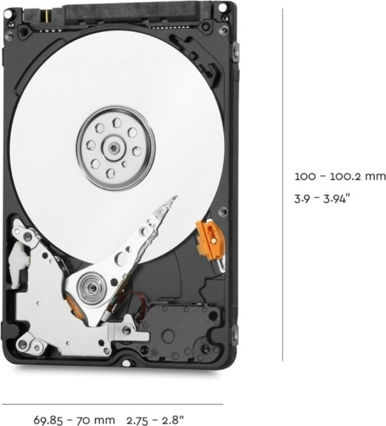 Wd Blue 2tb 2.5" 5,400rpm Sata-600