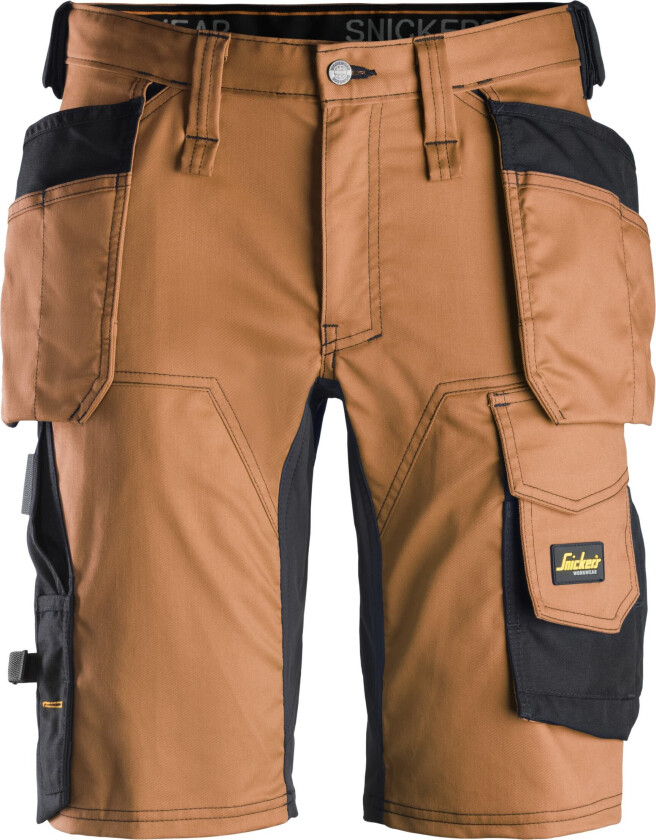 6141 AllroundWork Arbeidsshorts brun/svart 44