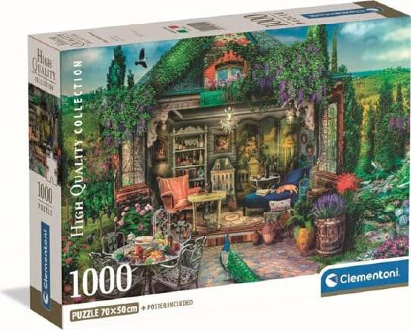 HQC Wine Country Escape Jigsaw Puzzle 1000 pieces 2D Puslespill