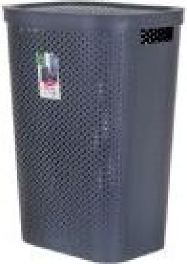 Infinity Resirkulert 60L skittentøyskurv, grå