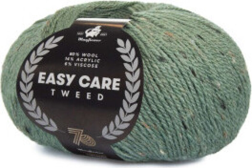 Easy Care Tweed Garn 438 Støvet grønn