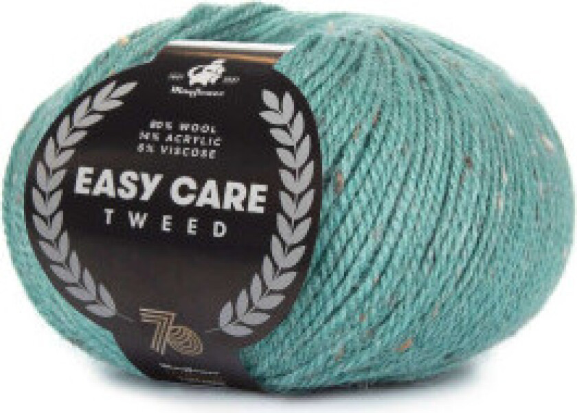 Easy Care Tweed Garn 499 Mørk akvamarin