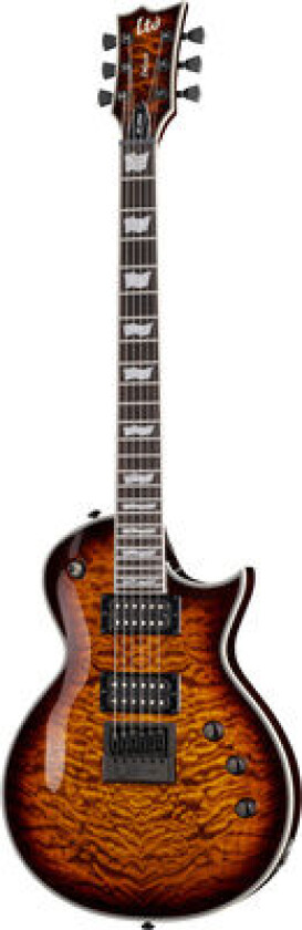 Ltd Ec-1000 Evertune Dark Brown Sunburst