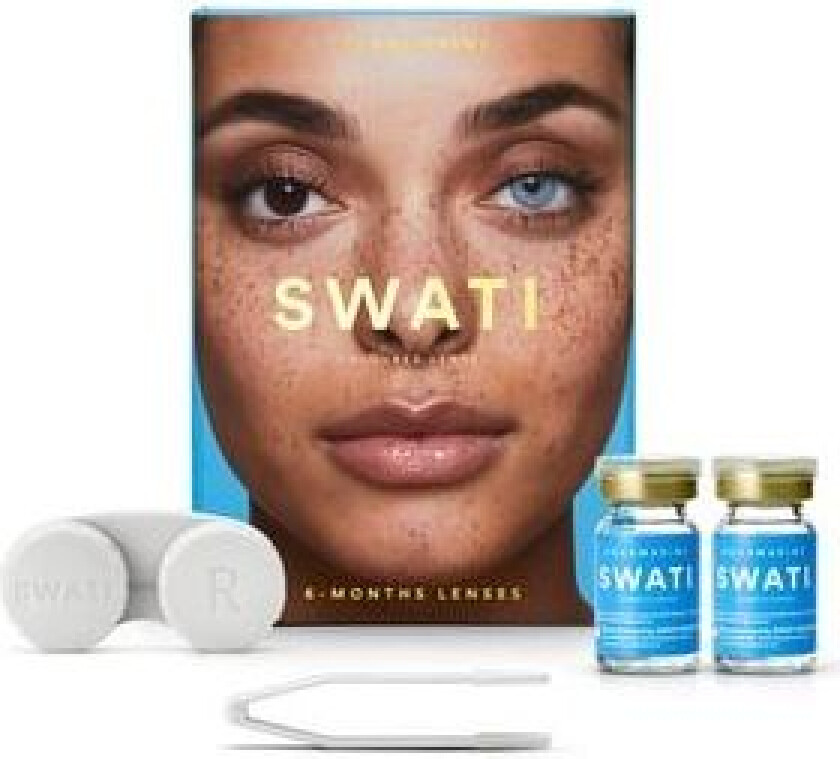 Swati Coloured Lenses Aquamarine 6 Months