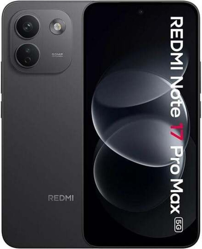 Redmi Note 17 Pro Max 5G 512GB/8GB - Black