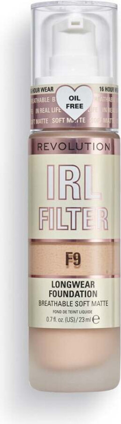 IRL Filter Longwear Foundation F9