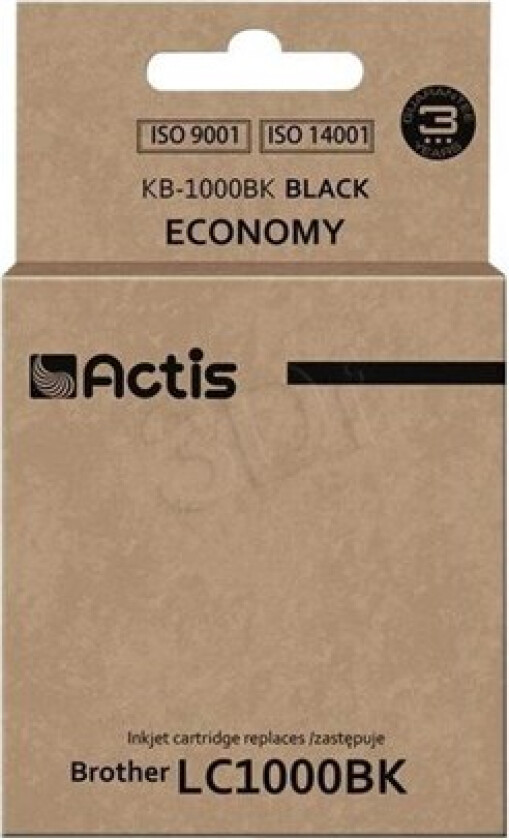 standard KB-1000BK - ink cartridge (alternative for: Brother LC1000BK Brother LC970BK) - Blekkpatron