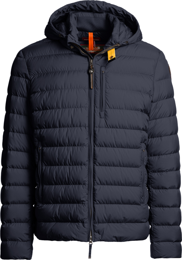 Men's Last Minute Hooded Down Jacket Blue Navy