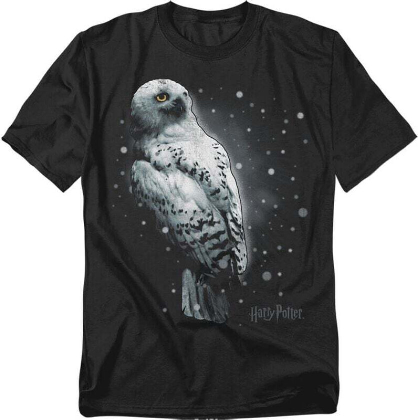 T-skjorte - Hedwig Snow - M til 5XL - Herrer - svart