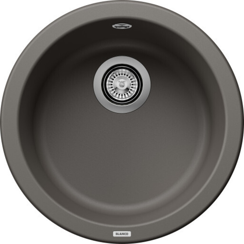 Rondo 45 UX kjøkkenvask, 45x45 cm, grå