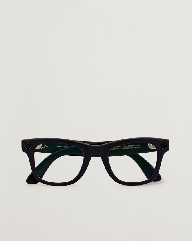 Ray-Ban Wayfarer Meta Sunglasses Matte Black