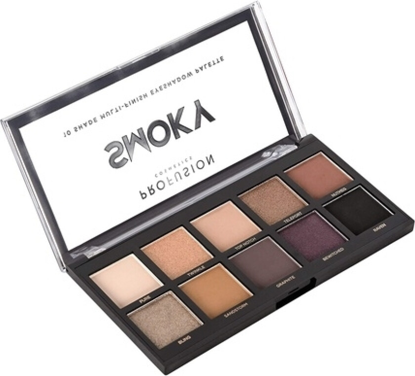 Bilde av Smoky Eyeshadow Palette - a palette of 10 eye shadows