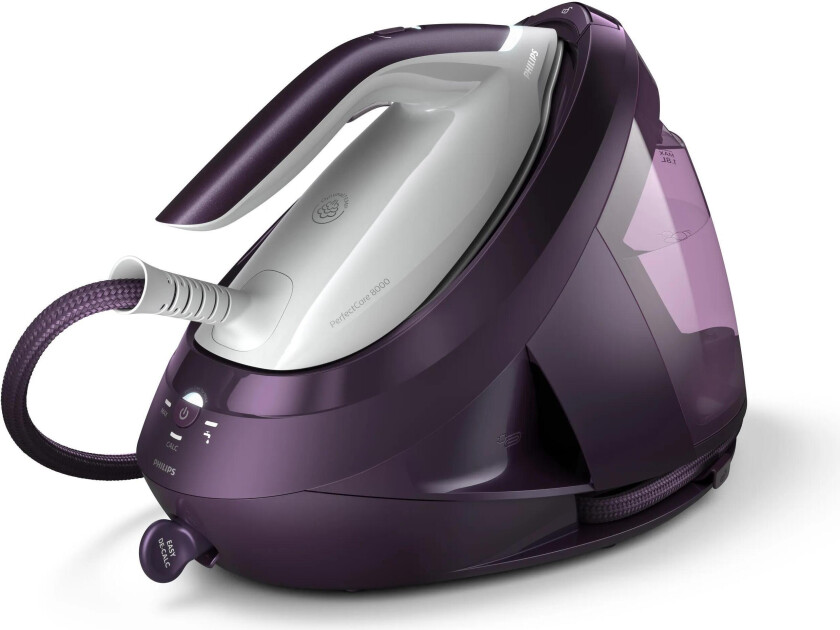 Bilde av PerfectCare 8000 Series PSG8050 - Dampstrykejern med automatisk slukking - såleplate: SteamGlide Elite - 2700 W