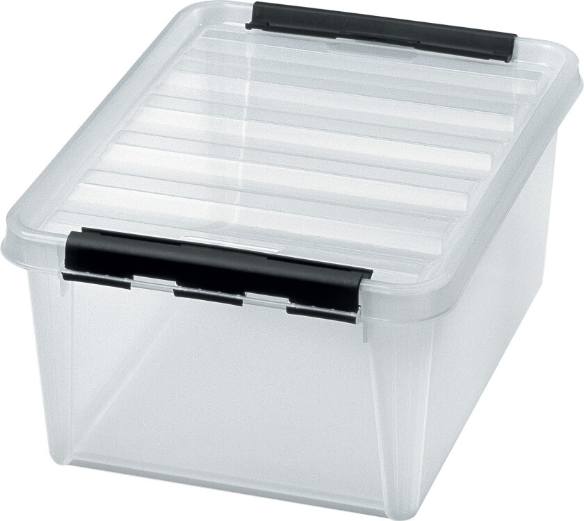 Bilde av Plastkasse Classic 31 - 32 ltr. med låg 50x39x26 cm - (6 stk.)