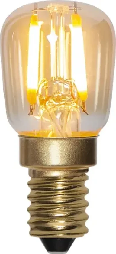 Lyskilde LED pære E14 decoled Rav varmhvit