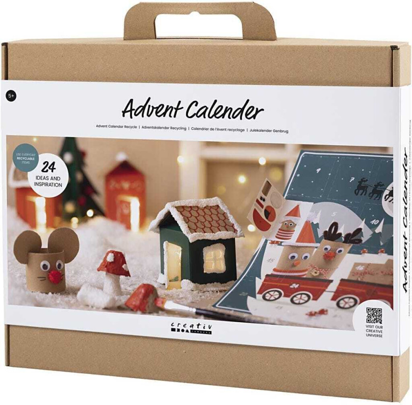 Hobbysett Adventskalender Resirkulert