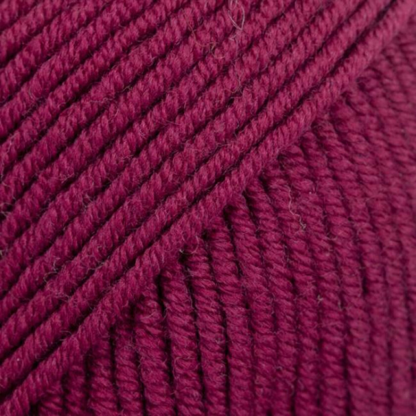 Merino Extra Fine Garn Unicolor 35 Mørk Lyng