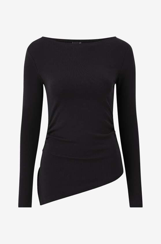 Topp Asymmetric top - Svart