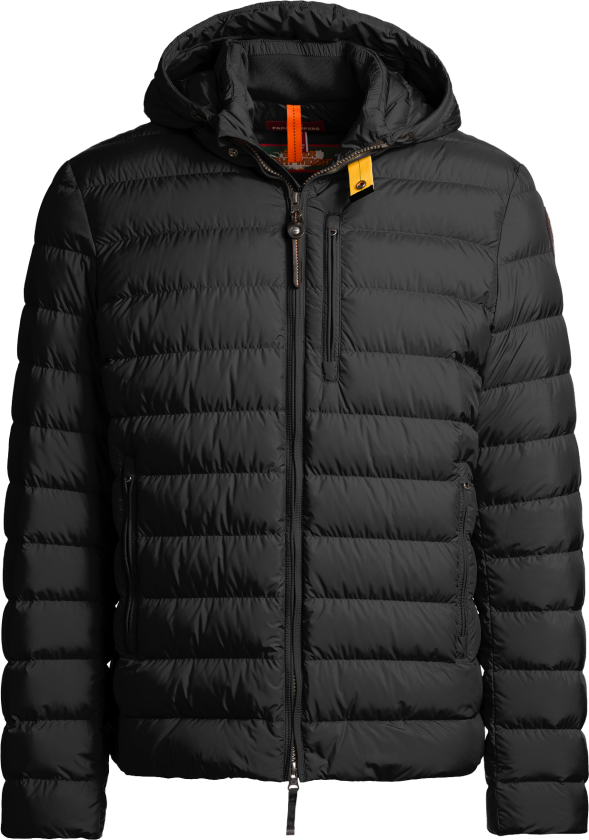 Men's Last Minute Hooded Down Jacket Black