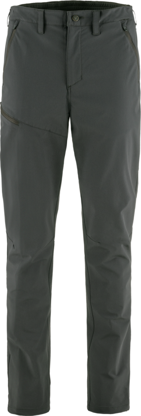 Men's Abisko Trail Stretch Trousers Dark Grey 54/L, Dark Grey