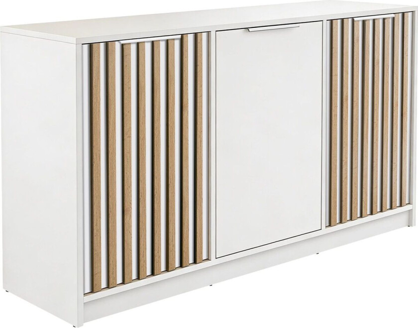 skap Bali lux brun, hvit - brun, hvit
