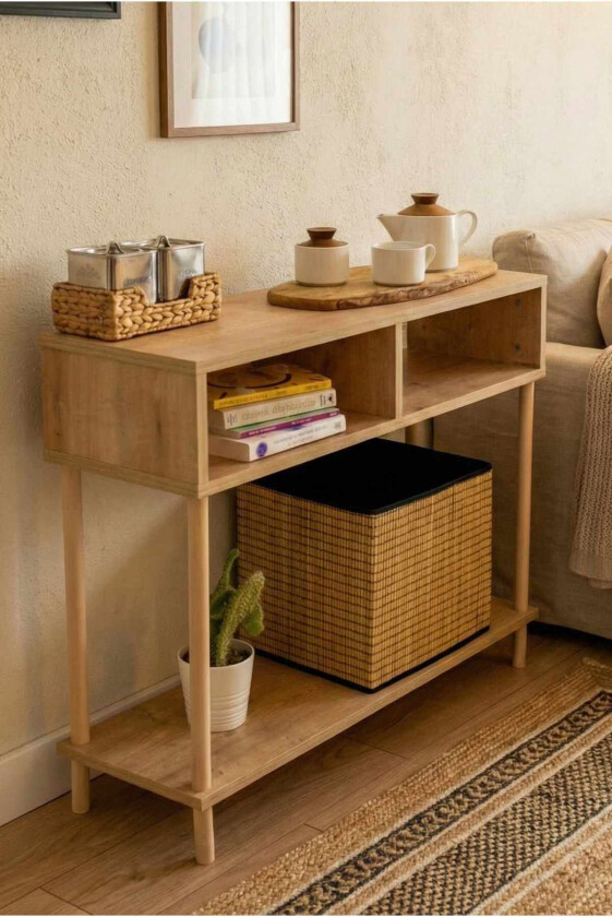 Skjenk Hanah Home Peka Sideboard (90 x 75 x 30 cm) Sapphire Oak - Sapphire Oak
