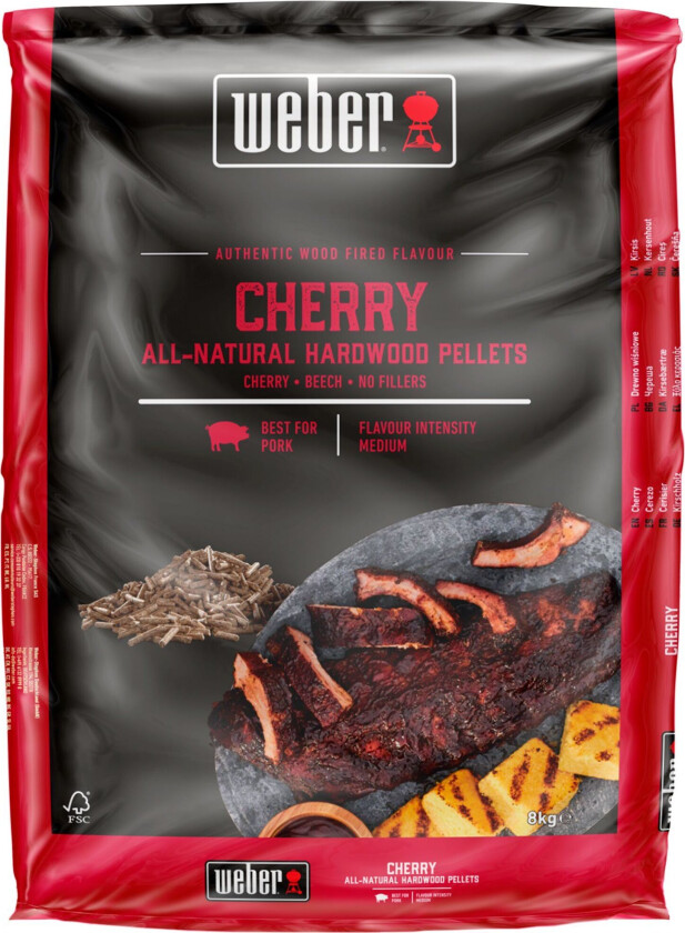 Träpellets - Körsbär 8kg