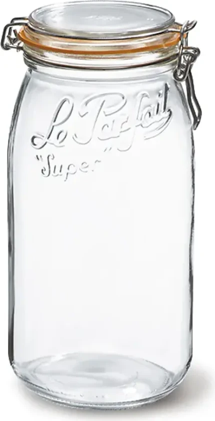 SYLTETØYGLASS 3L