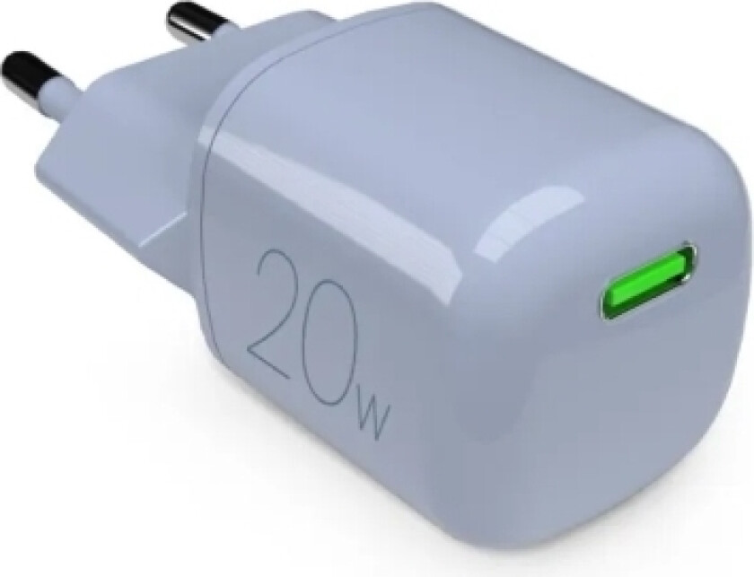 PURO MiniPro Vegglader GaN - Vegglader 1 x USB-C 20W PD