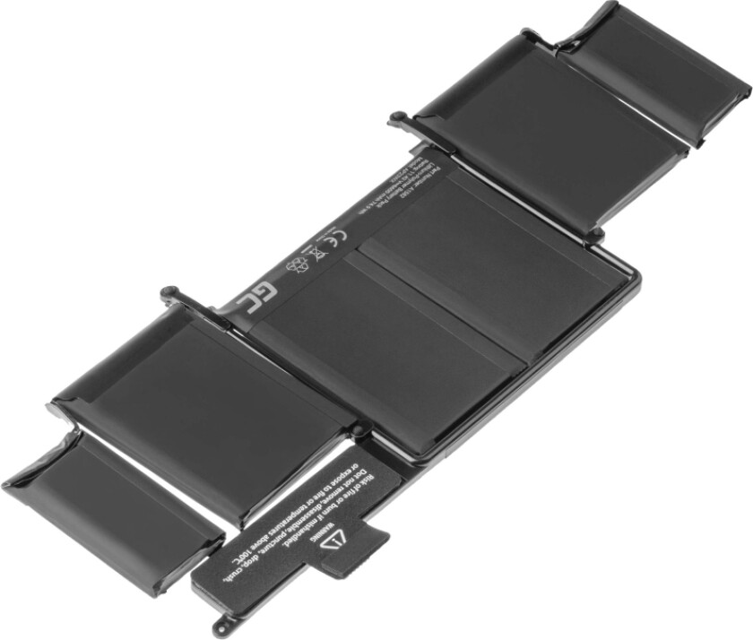 Green Cell - Batteri til bærbar PC (tilsvarer: Apple A1582) - litiumpolymer - 74.9 Wh - svart - for Apple MacBook Pro with Retina display 13.3 (Late 2013, Mid 2014, Early 2015)