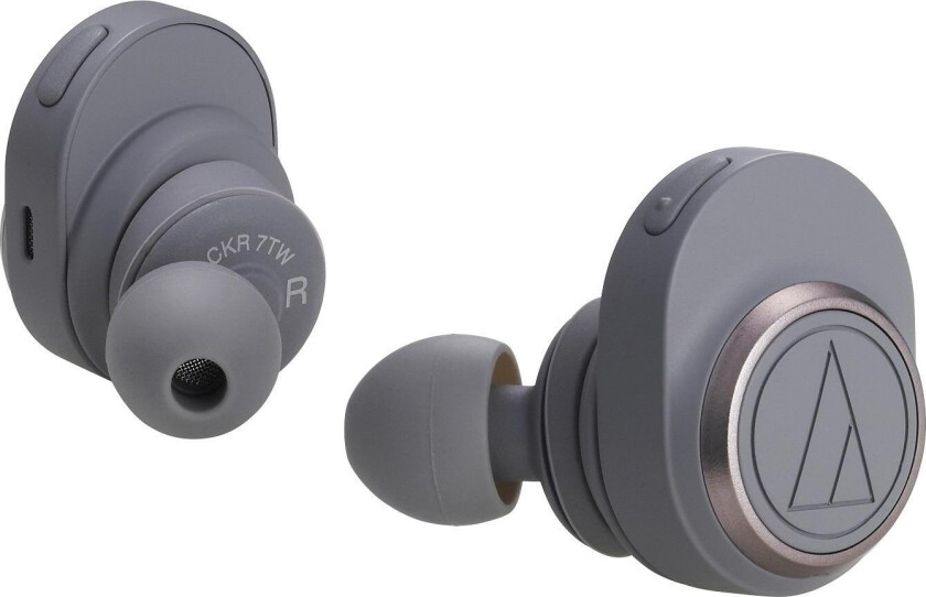 Bilde av Audio- ATH CKR7TW - True wireless-hodetelefoner med mikrofon - i øret - Bluetooth - grå