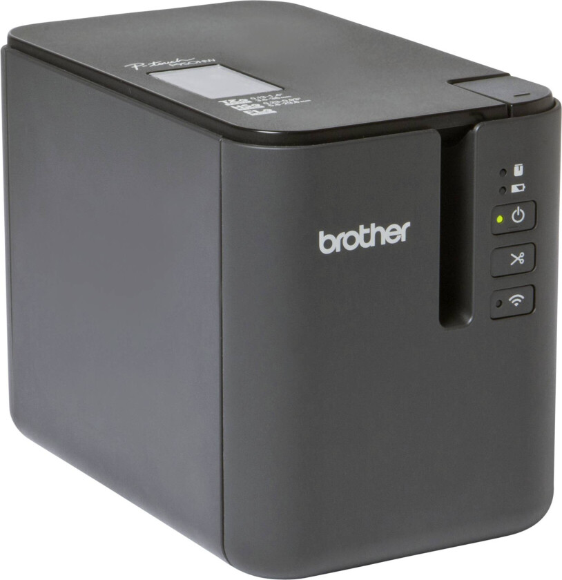 Bilde av P-Touch PT-P950NW - Etikettskriver - termotransfer - Rull (3,6 cm) - 360 x 720 dpi - inntil 80 mm/sek - USB 2.0, LAN, Wi-Fi(n), USB-vert - kutter