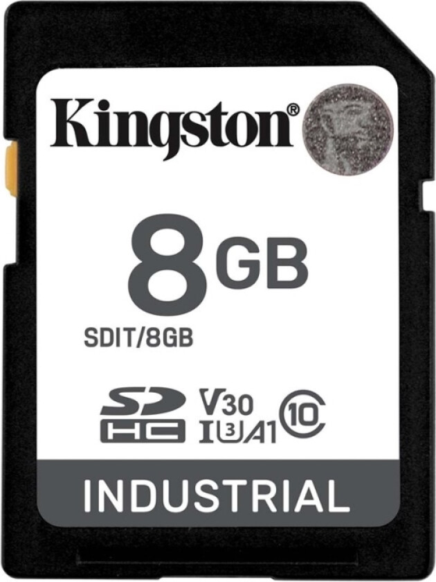 8G SDHC Industrial pSLC Class 10, UHS-I, U3, V30, A1 SD-Card