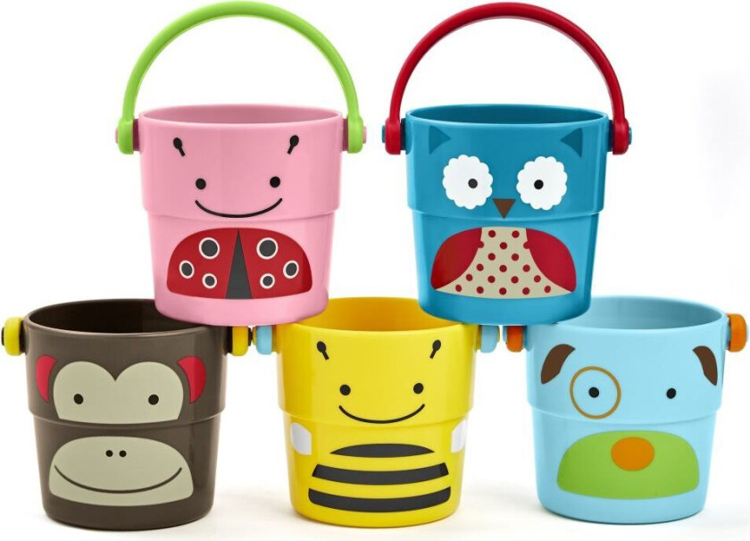 Skip Hop Zoo Badeleke, Bøtter 5pk
