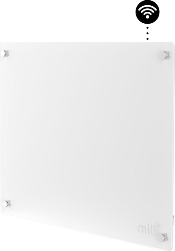 Glass Smart WiFi Gen 4 panelovn GL400WIFI4 (hvit)