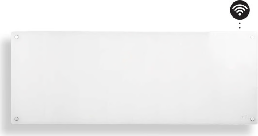 Glass Smart WiFi Gen 4 panelovn GL1200WIFI4 (hvit)