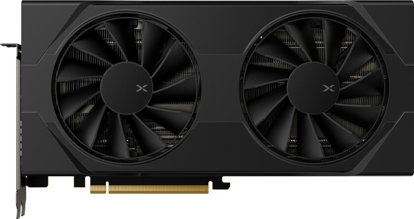 Bilde av Radeon RX 9060 XT Swift Dual Fan Black - 16GB GDDR6 RAM - Grafikkort